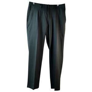 Haggar Gray Tailored Fit Travel Performance Suit Pants 34 x 30 (2936)